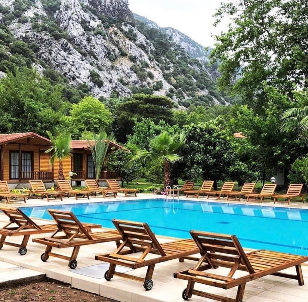 Dolunay Apart Hotel Çıralı Exterior foto