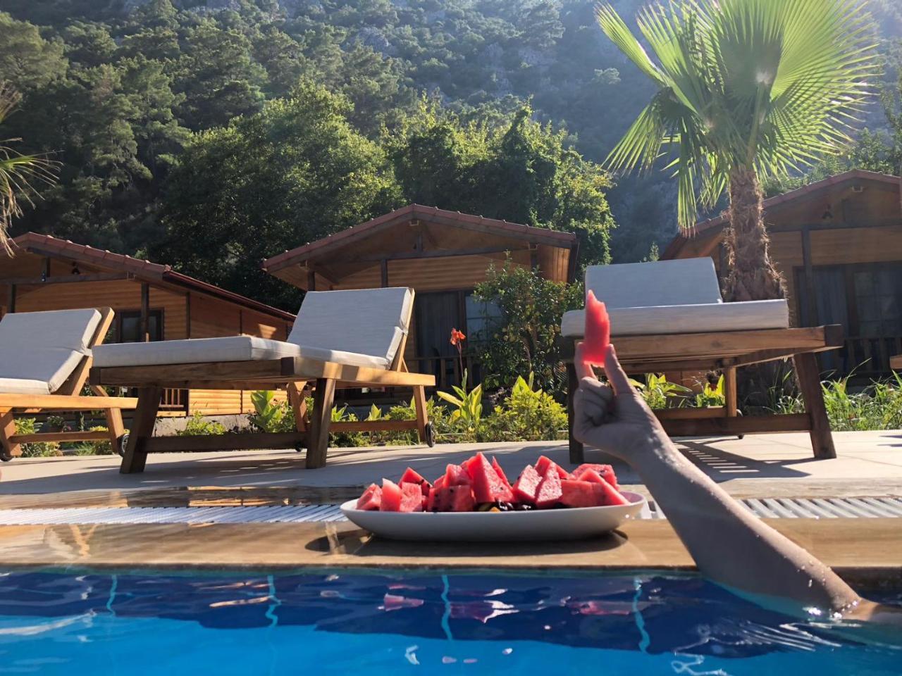 Dolunay Apart Hotel Çıralı Exterior foto